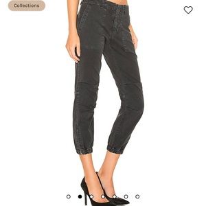 Nili Lotan Woman's Military Cropped Pant Size 8 Color Carbon